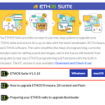 How to Use the ETHOS SUITE Software